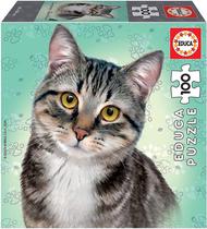 Quebra-Cabeca Educa Puzzle European Shorthair - 18808 (100 Pecas)