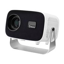 Projetor Blulory T6 / Full HD / HDMI / USB / 1200 Lumens / Wi-Fi/ Bluetooth / Bivolt - Branco