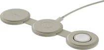 Carregador Wireless Satechi QI2 Onthego 3 Em 1 - ST-QTG31W Sand
