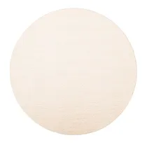 Jogo Americano de Tecido Circular Bege