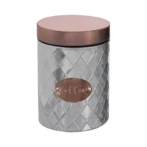 Pote de Almacenamiento Concepts 082-550097 11 X 15 CM Plata - Marrón