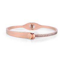 Pulseira Feminina Freelook FRJ.3.3004-4 de Aco Inoxidavel - Rosa Ouro