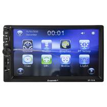 Toca Radio MP3 Ecopower EP-7016 - 45W - USB/Aux/SD - Bluetooth - 7"