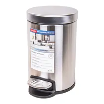 Lixeira de Aço Inox 3L