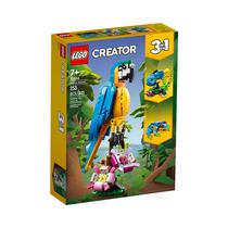 Juguete de Construccion Lego Creator Exotic Blue Parrot 3 En 1 31136 253 Piezas