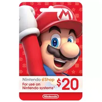 Nintendo Eshop Gift Card - 20$ (Usa)