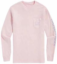 Outlet Camiseta Manga Longa Vineyard Vines 1V018254 Rosa - Feminina