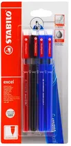 Caneta Stabilo Excel 828NFBL4B1 (4 Unidades)