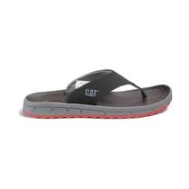 Chinelo Caterpillar Montijo Masculino Couro Cinza P723156