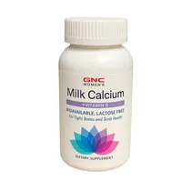 GNC Milk Calcium PRé-Natal Vanilla Milkshake Flavor 30 Cápsulas