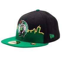 Bone New Era 59FIFTY 7 3/8 58.8CM (NBP23BON065) Boston Celtics- Preto/Verde