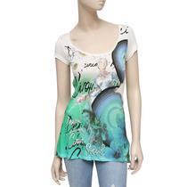 Desigual Camiseta de Dama XS...................