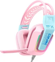 Fone Gamer Onikuma X13 Hadset com Fio - Rosa
