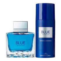 Kit Perfume e Desodorante Antonio Banderas Blue Seduction - Masculino - 100ML + 150ML