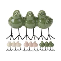Figura Decorativa de Pájaro KPM 029220 Surtido