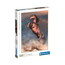 Rompecabezas Clementoni High Quality Collection Wild Red Stallion 35521 500 Piezas