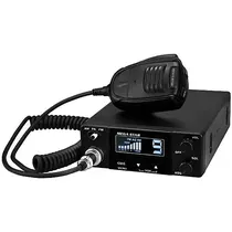 Rádio PX Megastar MG57 de Até 40 Canais AM/FM/Pa - Preto