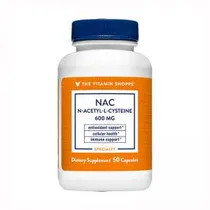 Nac N-Acetil-L-Cisteína 600 MG T.H.C 50 Cápsulas