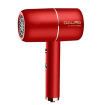 Secador de Cabelo Daling DL-3010 / 1800W / 2 Velocidades / 220V ~ 50HZ - Vermelho