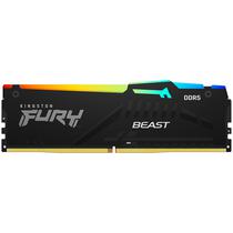 Memoria Ram DDR5 Kingston 5200 MHZ 8 GB Fury Beast RGB KF552C40BBA-8 - Negro