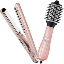 Kit Escova Secadora + Chapinha Babyliss Pro BNTRGPP44UZ Bivolt - Rose Gold