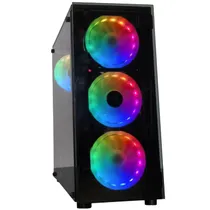 Gabinete Gamer Satellite 1430K RGB - Preto