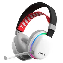 Fone Monka c/Mic Echo HG9069W Wireless RGB White