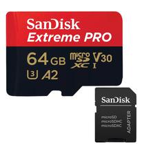 Cartao de Memoria Micro SD Sandisk Extreme Pro U3 64G / 200MBS - (SDSQXCU-064G-GN6MA)