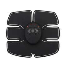 Massageador Eletrico Corporal Muscular Portatil Beauty Body Mobil-GYM 6PACK MTL1420189 - Preto
