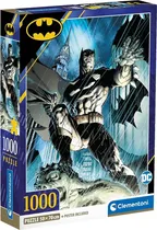 Quebra-Cabeça DC Comics Batman Clementoni - 39714 (1000 Pçs)