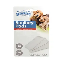 Almohadilla Sanitaria Desechables para Slip de ProteccióN Pawise 13038 L 10 Piezas