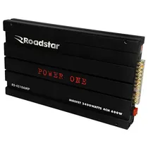 Módulo Amplificador Automotivo Roadstar RS-4510AMP / 2400W / 4 Canais - Preto