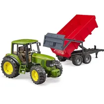 John Deere 6920 With Tipping Trailler