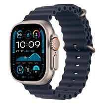 Apple Watch Ultra 2 MX4D3LW/A Celular + GPS Caixa Titanio 49MM - Oceano Azul