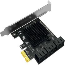 Placa PCI-Express Mineracion 6 Portas SATA 3 Expansion