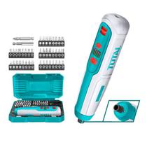 Kit de Ferramenta Total One-Stop Tools Station TSDLI0403 com 42 Pecas / Chave de Fenda Sem Fio de Ion de Litio