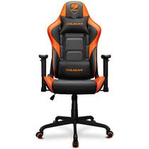 Cadeira Gamer Cougar Armor Elite - Preta/Laranja