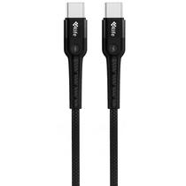 Cabo 4 Life FLT2CC6O1B USB-C A USB-C 1M - Black