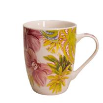 Caneca de Porcelana de Design Tropical