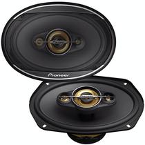 Alto Falante Pioneer TS-A6978S de 4 Vias com 650W/6X9" - Preto