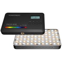 Luz LED Portatil Yongnuo YN-120RGB Bateria Interna