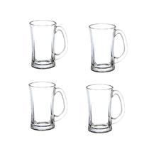 Set de Tazas de Vidrio Lincoln Chopp/Cafe Helado 4 PCS 350ML