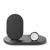 Carregador Wireless Belkin WIZ001TTBK 3 Em 1 / 7.5W - Preto