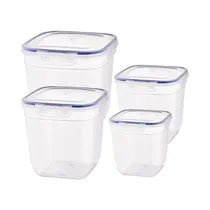 Set de Tápers Bager Cook&Lock BG-593 4 Piezas