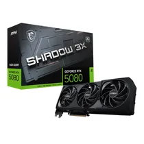 Placa de Vídeo MSI 16GB RTX5080 Shadow 3X Oc