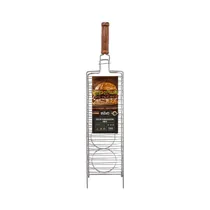 Parrilla para Hamburguesa Grilazer GR0051 Acero Inoxidable 15X44CM