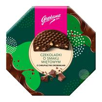 Chocolate Crocante Amargo Goplana com Menta 162G