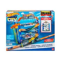 Mattel Vehiculos Hot Wheels City Stunt Garage Plastico 3+ Años Multicolor