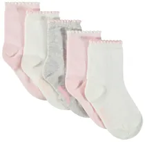 Meias para Bebês Orchestra AI00AK-Ecr - Feminina (5 Pares)
