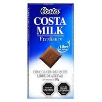 Costa Chocolate Milk Excellence Libre de Azucar 80GR